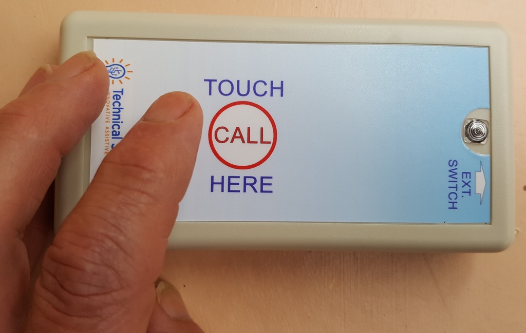 Pager Transmitter 433MHz with touch switch and switch socket.