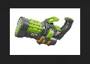 2 in 1 Water & Bubble Gatling Gun 