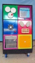 Mobile Activity Centre, base module - fits 2x6 panels  Height 104cm high x front 64cm wide