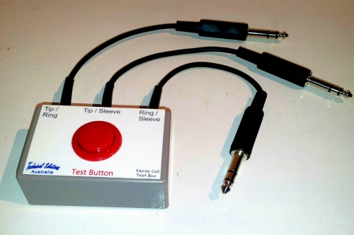 [NC-TEST] Nurse Call Test box, 6mm stereo