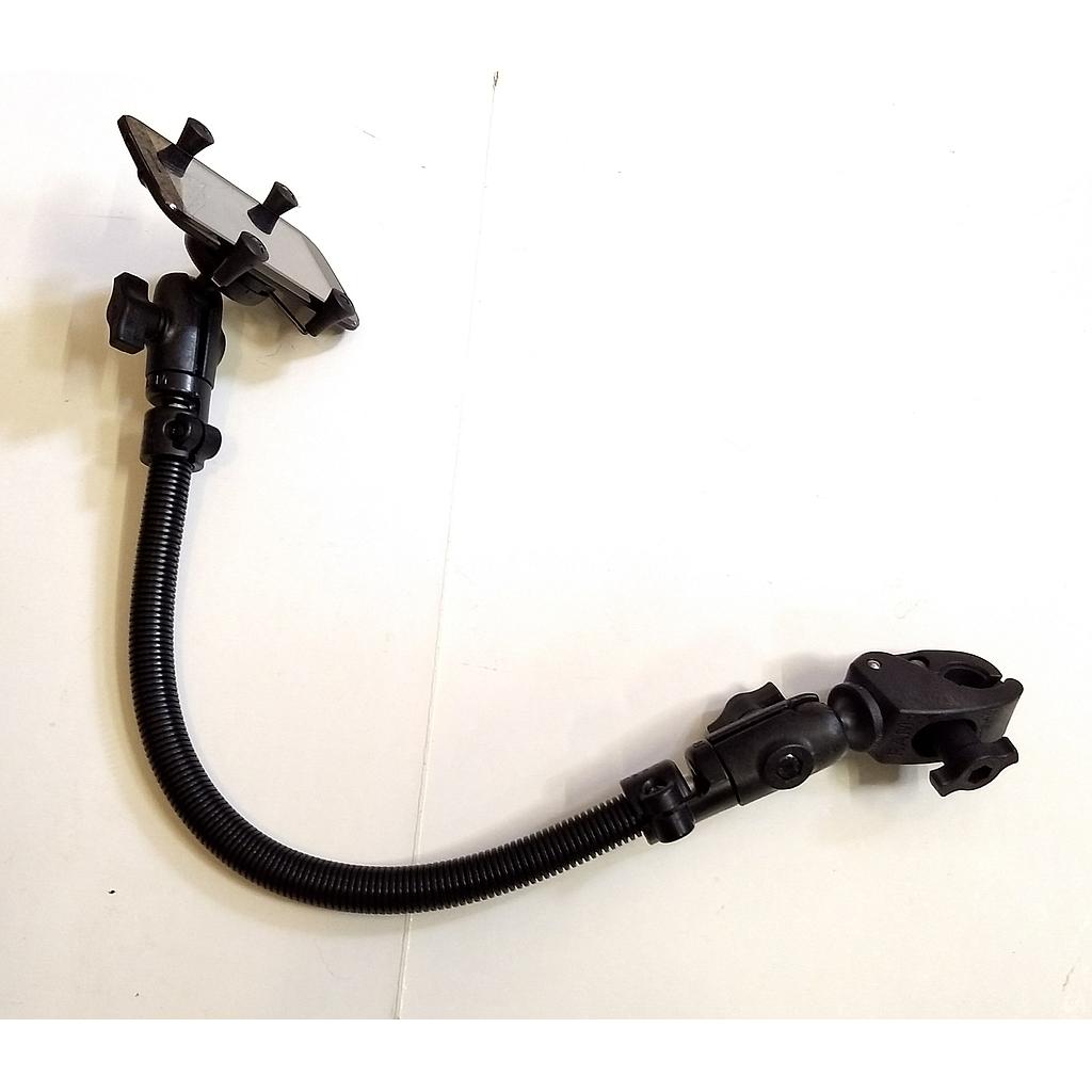 RAM 60cm Rigid Phone Mounting Arm 45cm Aluminum Rod B&C Sockets (Arm Only)