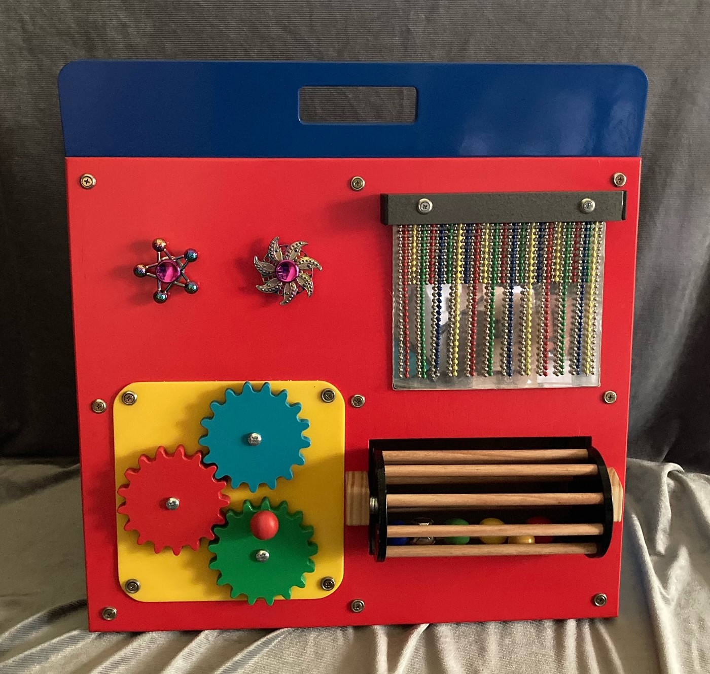 Portable Activity Centre - Clock &amp; Cogs