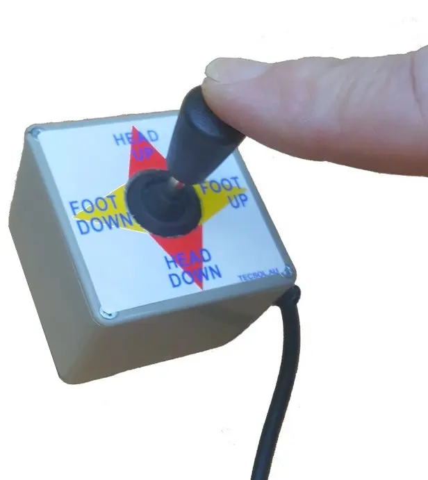 Joystick Bed Controller, 2 or 4 Function, Single Joystick