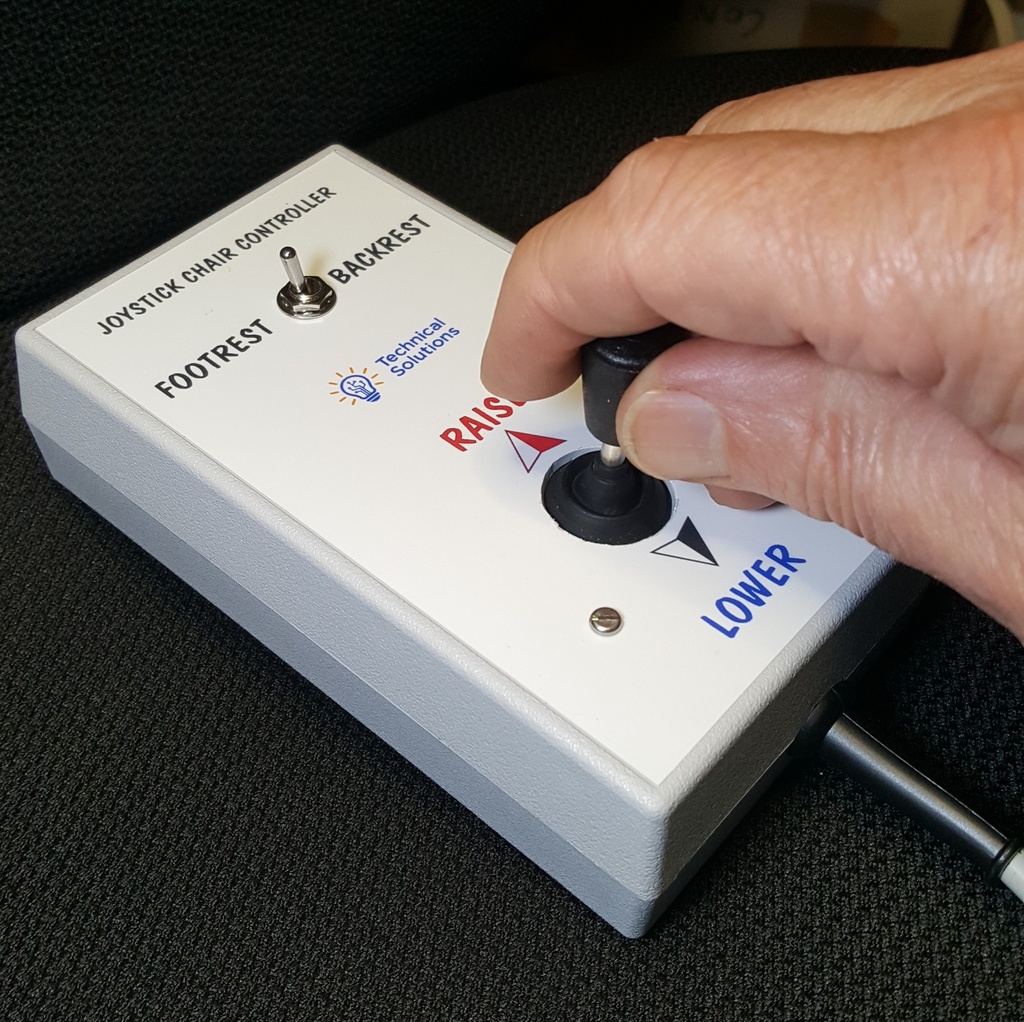 Joystick Bed Controller, 2 or 4 Function, Single Joystick, wired to suit bed