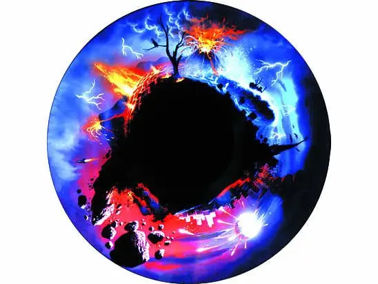 Effect Wheel Earth 6" magnetic