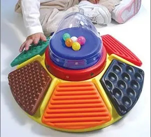 Textured Carousel Busy Box - CLEARANCE