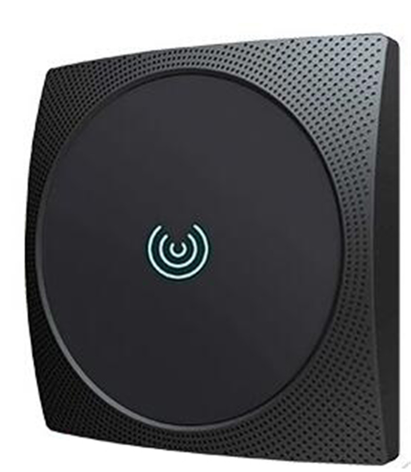 RFID reader 8-12V, weatherproof 100mm range with long range card