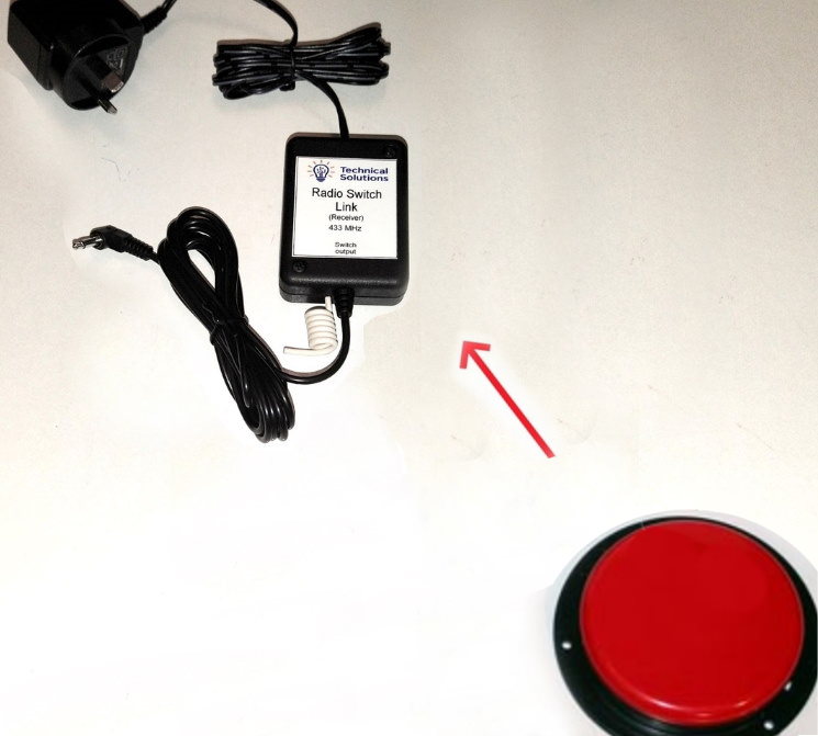 Cordless Jellybean Switch Set (inc. Receiver)