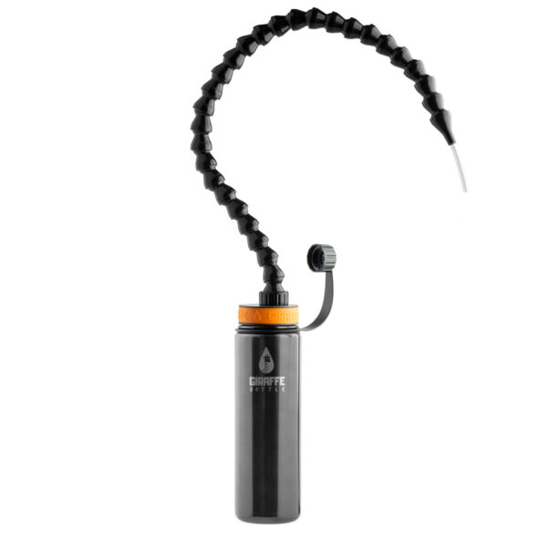 Giraffe Steel Drinking Bottle, Hands Free System (15 inch / 38 cm)