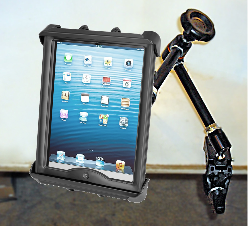 Universal Tablet or Device Mount w/ Multi-Clamp, RAM 1" Ball (w/o Cradle)