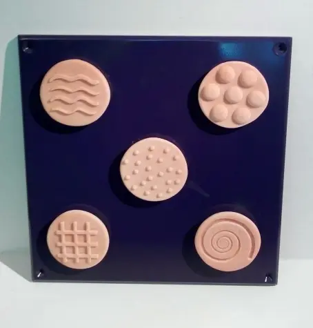 Activity Wall Panel - Textured Discs