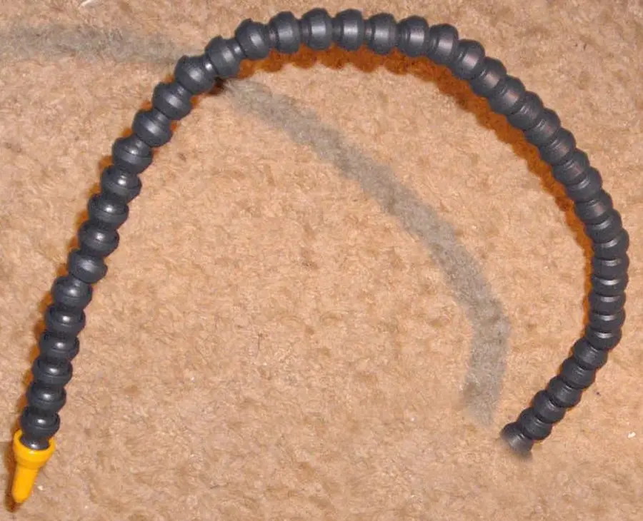 Sip-Puff tube support, LocLine 1/4"x60cm,  (no clamp)