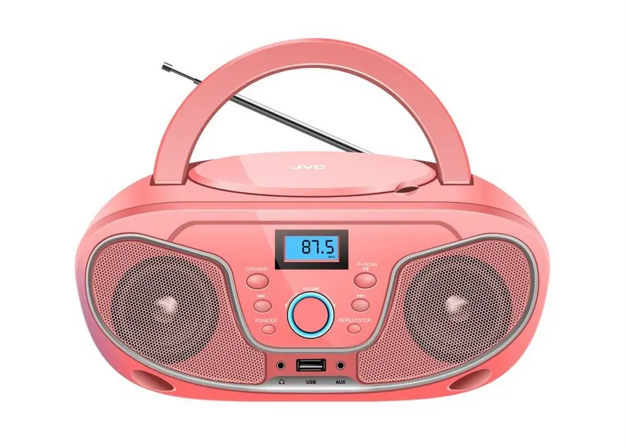 JVC CD Player PINK - Switch Adapted 