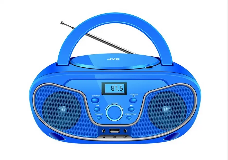 JVC CD Player BLUE - Switch Adapted 