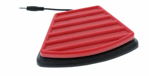 Textured Plate Switch - Red