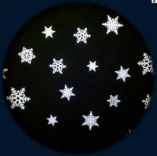 Effects Wheel Snow Crystals 6" magnetic