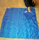 Weighted Blanket Large using Ripstop Fabric - approx 7.5kg