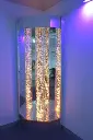 Bubble Column with mirrors, cordless interactive with switch