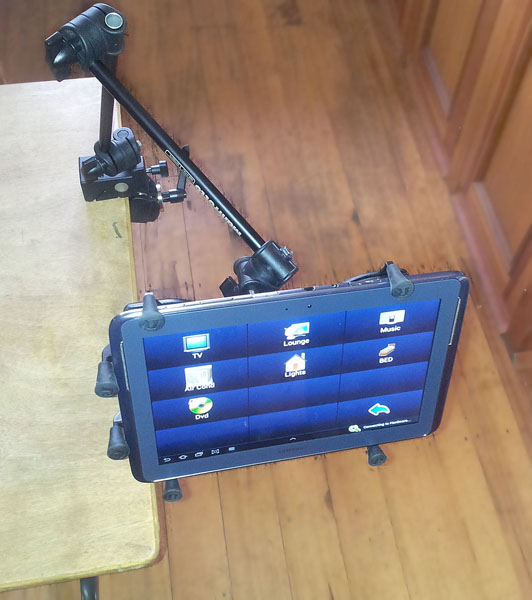 Light Articulated iPad/Tablet Mount Arm