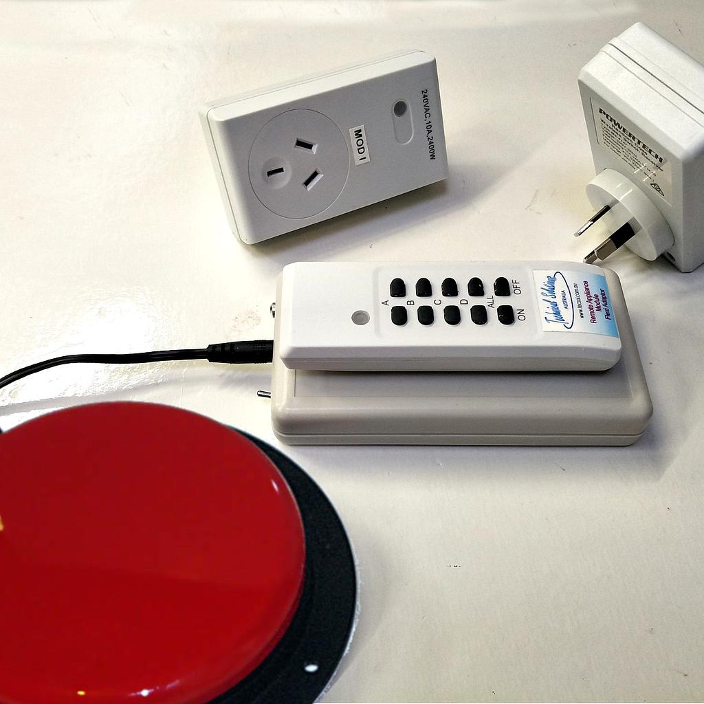 Remote Appliance control x2 240V appliances + timer, BIGRED