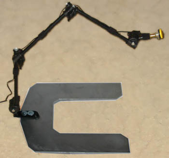 Bed Switch Mount, under mattress plate, 3 rods & adaptor