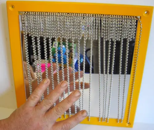 Activity Wall Panel - Mirrored Bead Chain