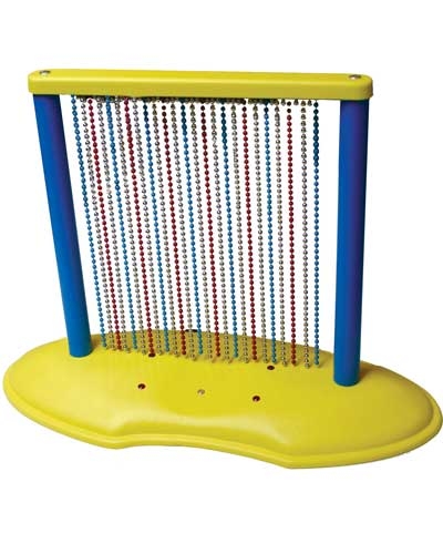 MULTI-COLORED BEAD CHAIN with lights and music