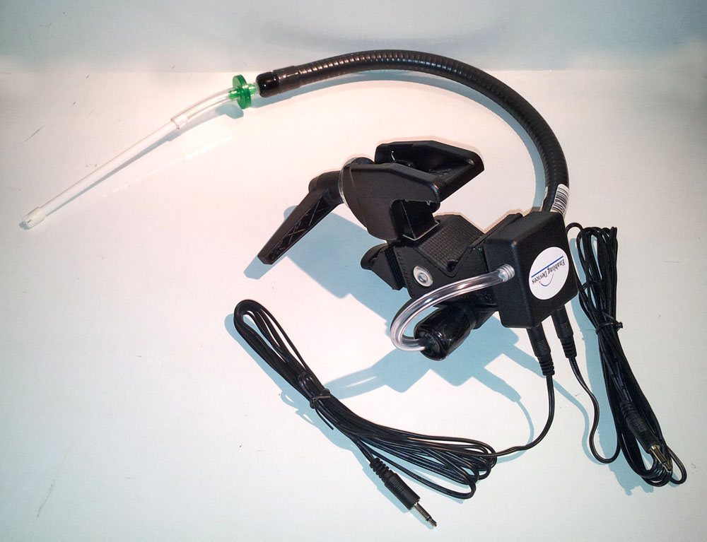 Sip and puff switch, double cl, 48cm gooseneck | Technical Solutions ...