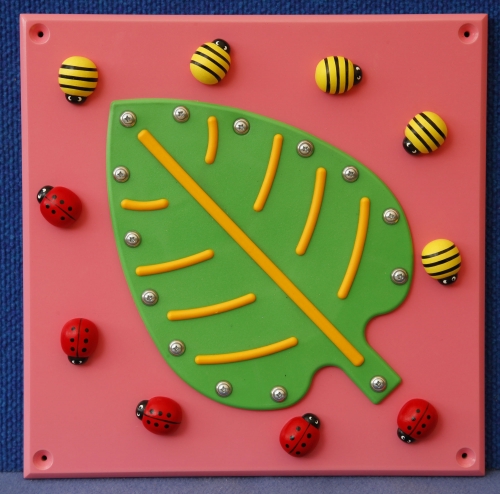 [ACTW-VOT-LB] Activity Wall Panel - Tactile Lady Bird