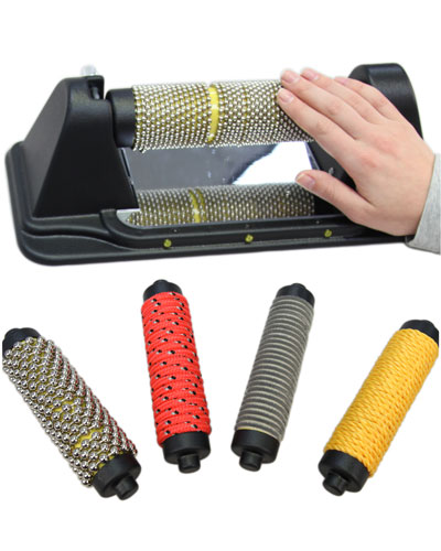 Interchangeable Textured Rollers- vibration, lights,music