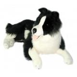 Plush Border Collie Dog - weighted 2.5kg