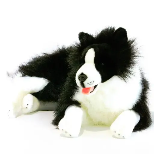 [W-BC] Plush Border Collie Dog - weighted 2.5kg