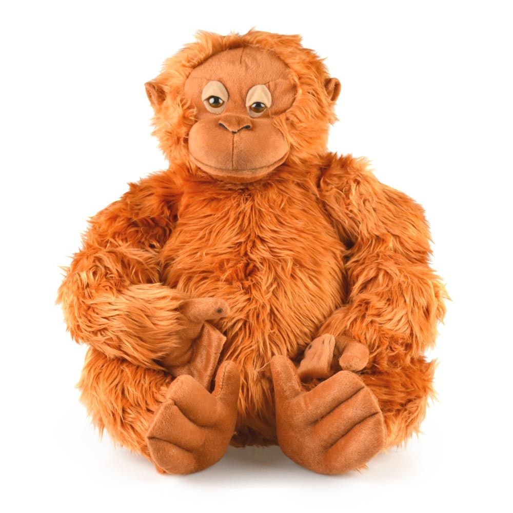 Plush Organgutan named Owen - weighted - 62cm huggable