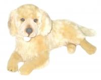 Plush Retriever Medium - weighted 1kg approx - lovely soft fur to pet