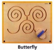 Wall Panel-Butterfly pattern, follow the lines with hand pad   ***** CLEARANCE 20% DISCOUNT 27/07/21 **** 2 ONLY AVAILABLE