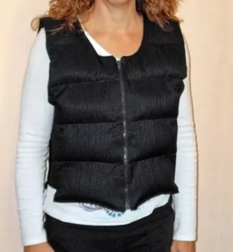 [WVL] Weighted Vest Large - 59cmL x 48cmW + 10cm Velcro, 3.9kg