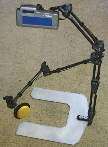 Bed Switch Mount, 3 Durable Sections Ball + 2nd Light Arm.