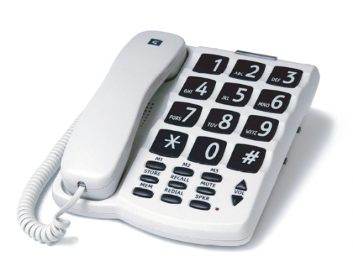 Telstra SP817 Big Button Corded Telephone (no backup)