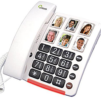 Care 80 amplified phone with picture dialling