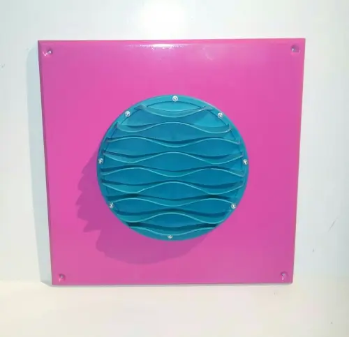 [ACTW-WAVE] Activity Wall Panel - Rubber wave 20cm diameter, flexible texture