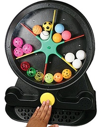 [KA1813] Balls Go Round - very visual, sound , switch activated