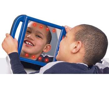 Lighted Vibrating Mirror