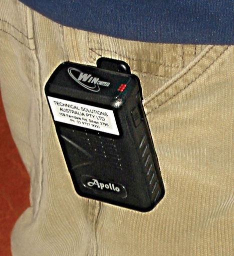 [PRX-ALA-03] Apollo Pager Receiver, Beeps & Vibrates, UHF,