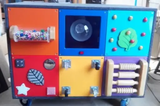 [ACT-MAC12] Mobile Activity Centre, 12 Panel Base Module -low profile for younger users