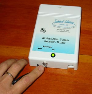 Wireless Alarm System Receiver/Buzzer