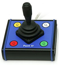 [POINTIT-USB-SWK] Point-It Computer Joystick USB with standard switch knob