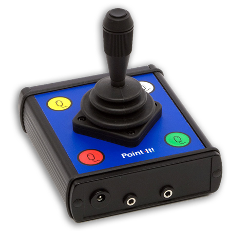 Point-It! Bluetooth Joystick with standard switch knob