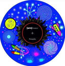 [FGM7015] Effects Wheel Fireworks 6&quot; magnetic