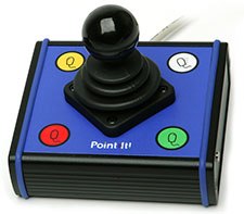 [POINTIT-BT-BALL] Point-It! Bluetooth Joystick with Interchangeable Ball knob