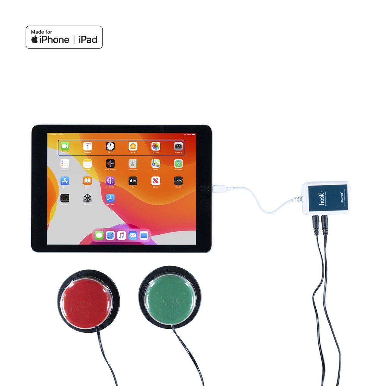 Hook+ 3rd gen Switch Interface for iPhone, iPad.